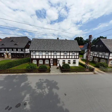 Umgebindehaus An Der Mandau Villa Grossschoenau Exterior photo